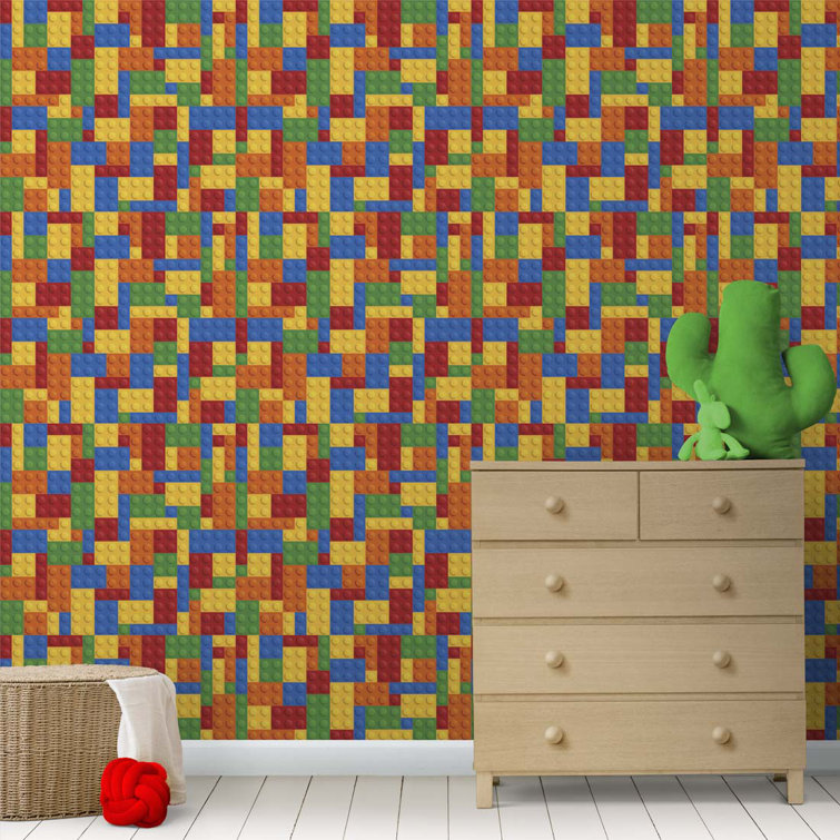 Zoomie Kids Coatbridge 10.5' L x 24" W Peel and Stick Wallpaper Roll